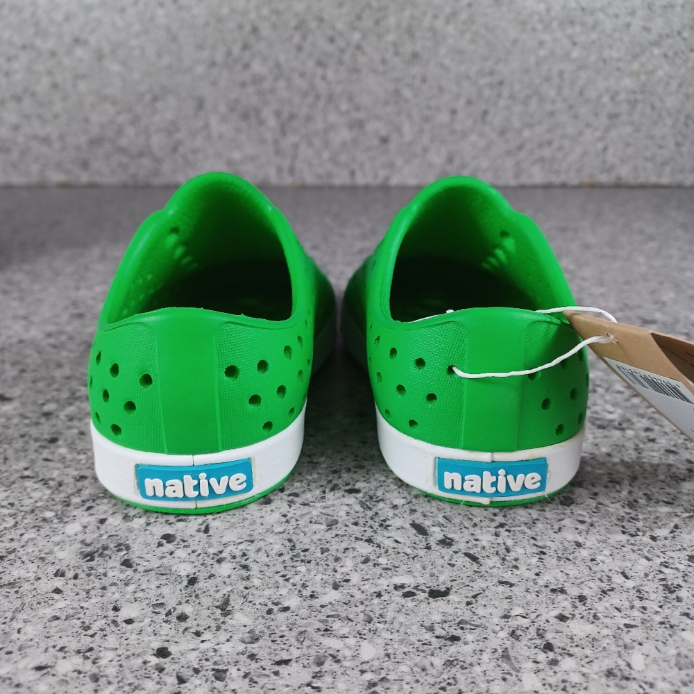 NATIVE Shoes Green Kids Toddler Jefferson Slip-On Shoes - Picture 3 of 8